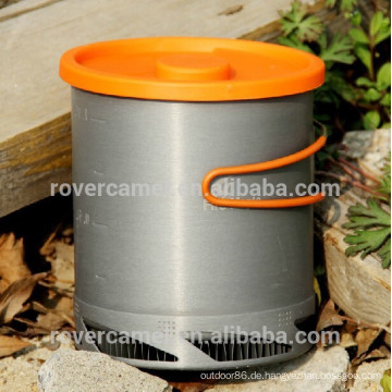 Feuer-Ahorn FMC-XK6 1 L Wärme sammeln Wärmetauscher Pot im freien Topf outdoor-Artikel